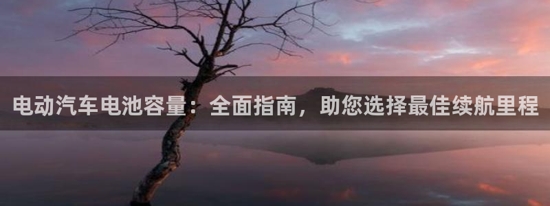 优发国际手机客户端下载：电动汽车电池容量：全面指南，助您选择最佳续航里程