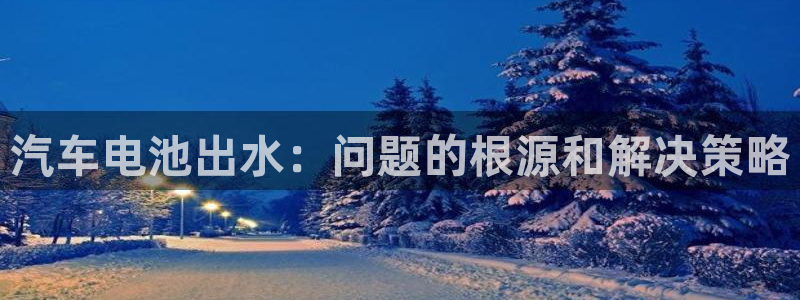 优发国际手机app下载安装：汽车电池出水：问题的根源和解决策略